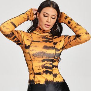 Wild Tiger Stripe Top